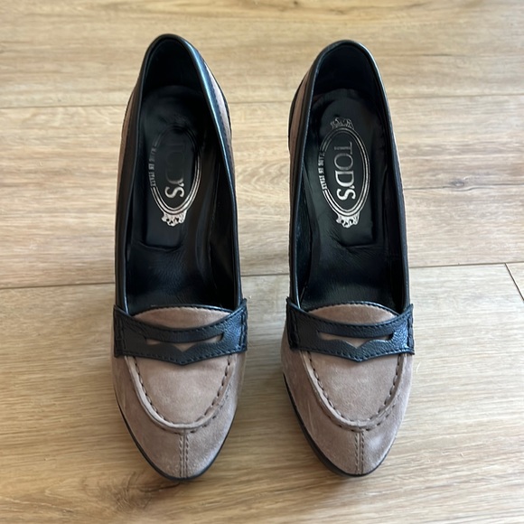 Tods Platform Pumps - Picture 2 of 14